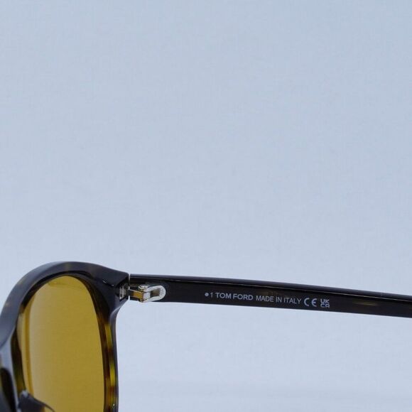 🕶️ New Tom Ford Prescott FT1027 52E Sunglasses - Havana Frame, Brown Lenses - Picture 6 of 11